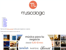 Tablet Screenshot of musicologic.com